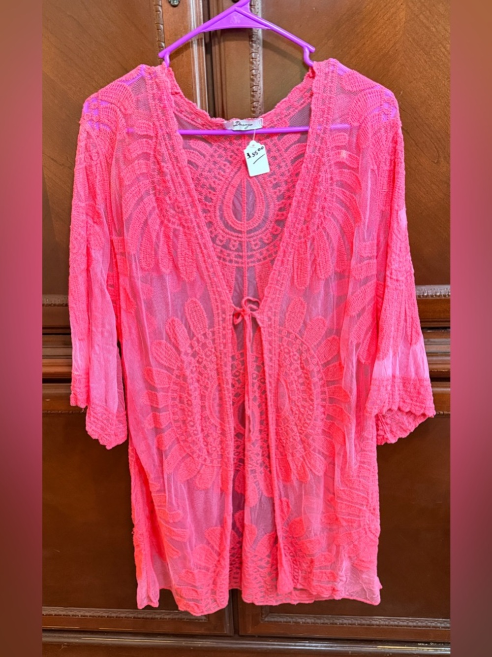 Dasayo NWT Venice lace Swim Cover
up One Size Fits Most | Boho
Beachwear/resort
